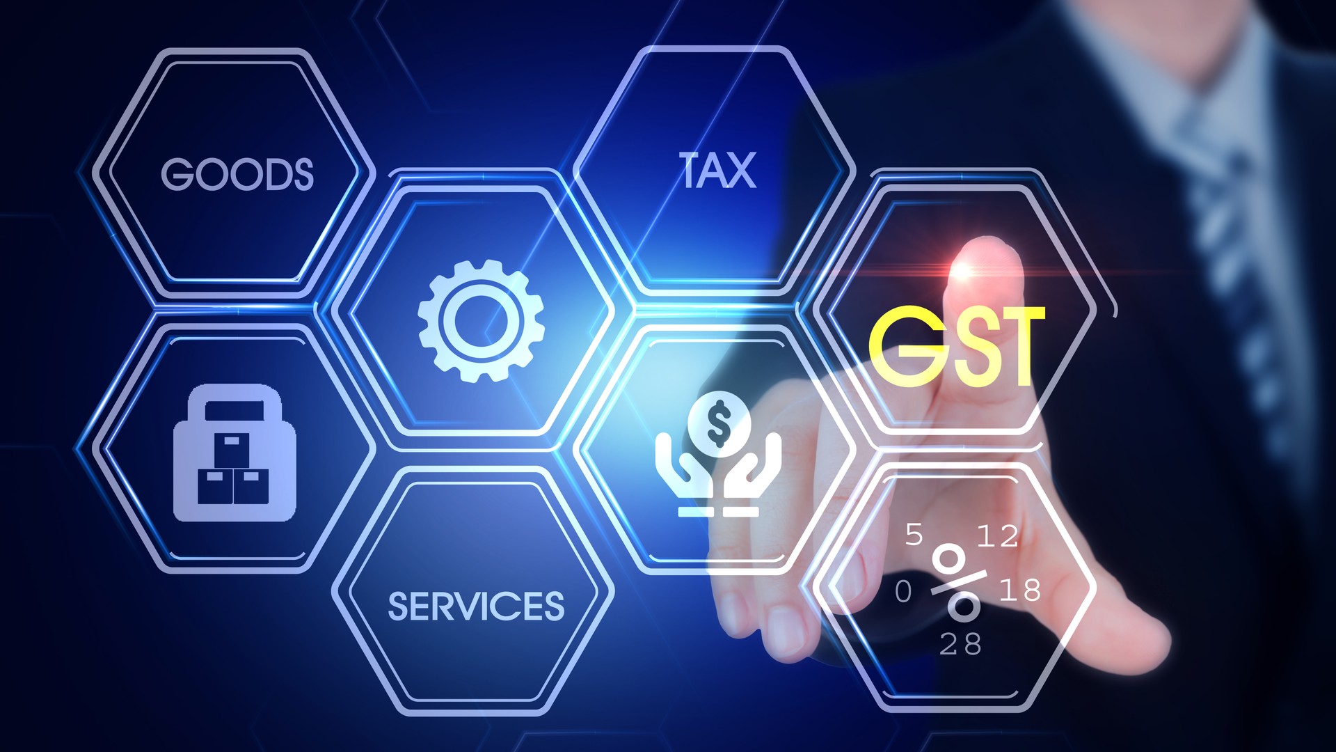 GST Hexagonal Touch Screen Concept